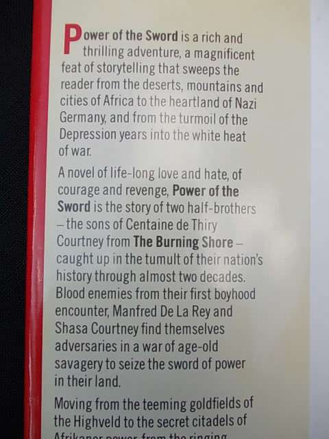 POWER OF THE SWORD - Wilbur Smith
