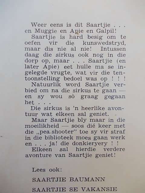 SAARTJIE SE DONKIE - Bettie Naude