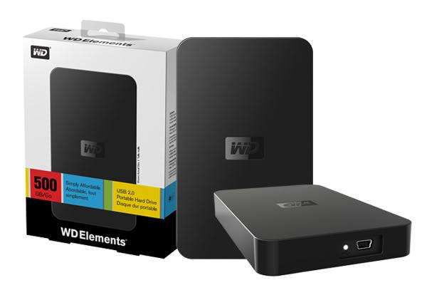 *NEW SEALED IN BOX* WD-1TB 2.5" USB 3.0 HDD WESTERN DIGITAL ELEMENTS SE PORTABLE HARD DRIVE