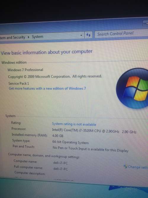Dell Latitude E6530- faulty