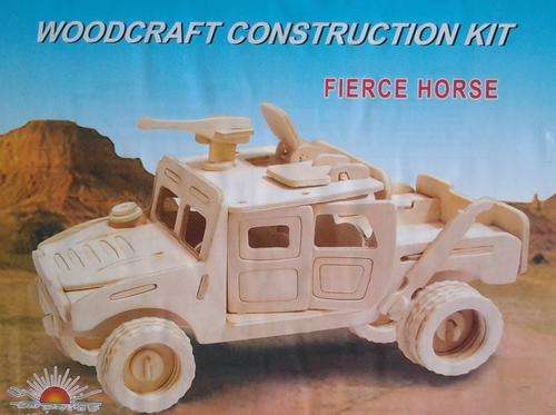 WOOD CRAFT 3D CONSTRUCTION KIT (GREAT FOR KIDS)