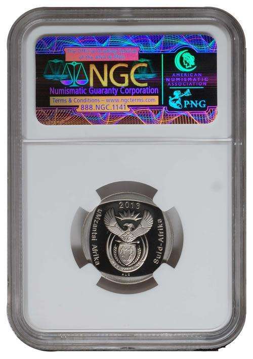 2013 UNION BUILDINGS 100th ANNIVERSARY R2 NICKEL PROOF 69 - NGC PF 69 - RARE - Only 700 minted
