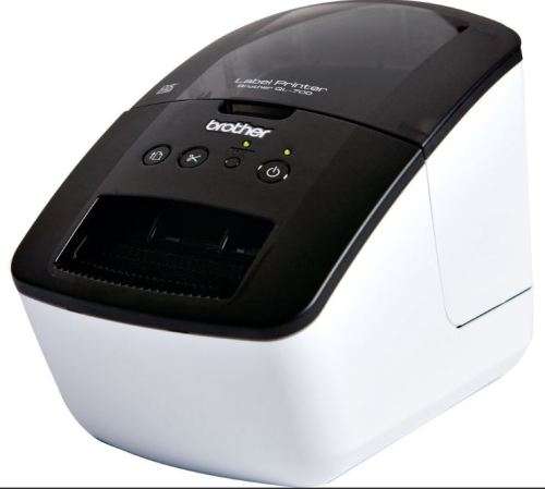 Brother QL-700 Thermal Label Printer Incl. 3 Label Rolles