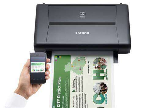 Canon PIXMA iP110 A4 Mobile Printer with Battery