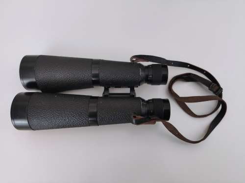 WW2 Vintage Binoculars BMJ 1942 in black leather case
