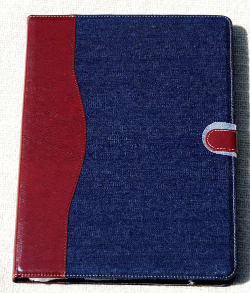Apple Flip Case Cover for Ipad Pro 12.9 inch Deep Jeans Clothes Stand