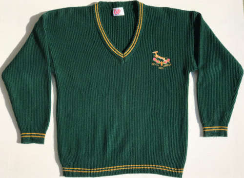 Long Sweater & training pants with the emblem of South Africa 1995 Rugby World Cup.