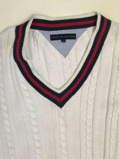 V-Neck Cricket Tommy-Hilfiger Sweater size L/G