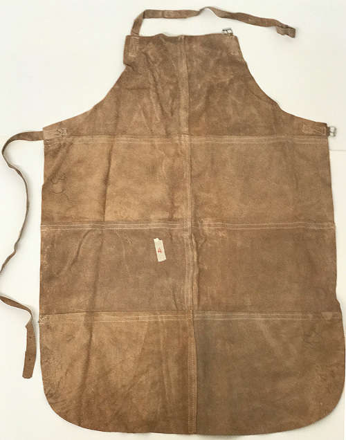 Leather Welding Protective Apron_4  Size width 64 cm, length 90 cm