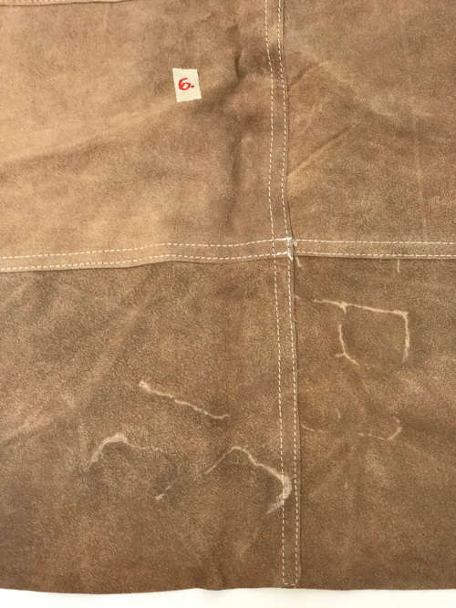 Leather Welding Protective Apron_6  Size width 66 cm, length 90 cm