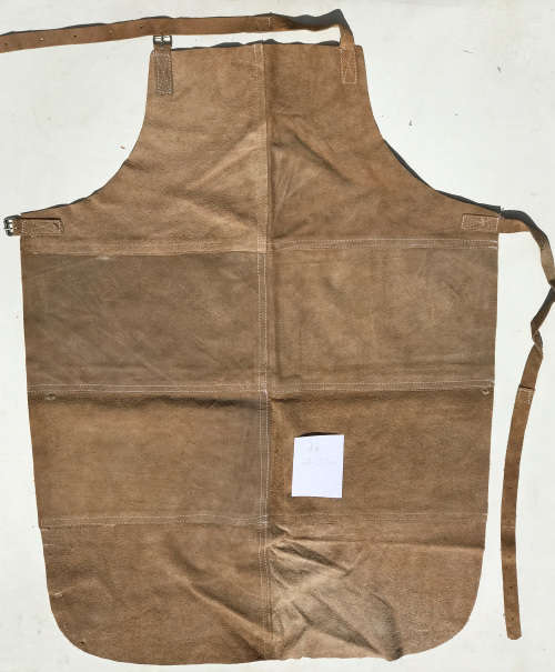 Leather Welding Protective Apron_1a  Size width 67 cm, length 90 cm