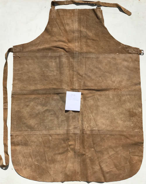 Leather Welding Protective Apron_3a  Size width 66 cm, length 91 cm