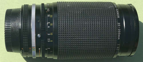 Zoom-Nikkor 35-200mm 1 3.5-4.5 nr 206439.(A-1)