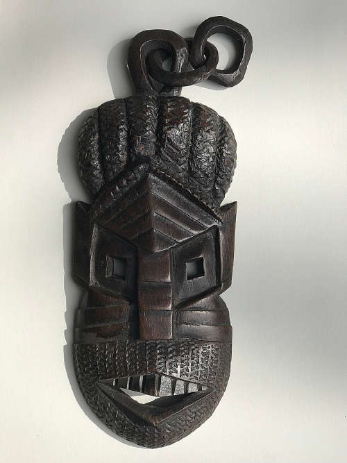 #01 African Art  Mask wood carvings