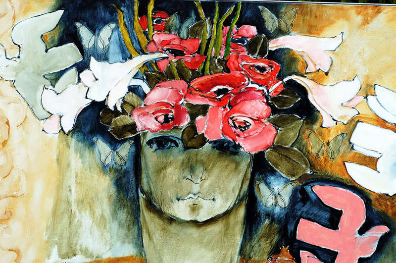 Michael HEYNS oil painting on the canvas, oil-103 image size 120-180 cm framed
