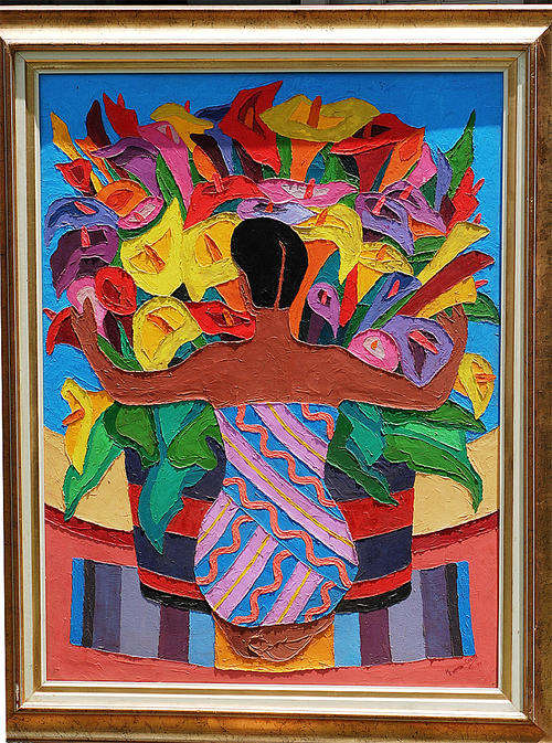 Martjie Zaayman-Carter oil painting oil-102 size 90-120 cm, framed