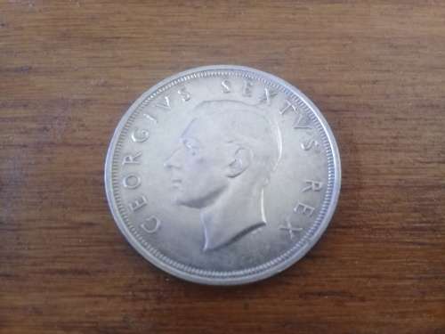 1949 Union 5 Shilling. Great Coin.