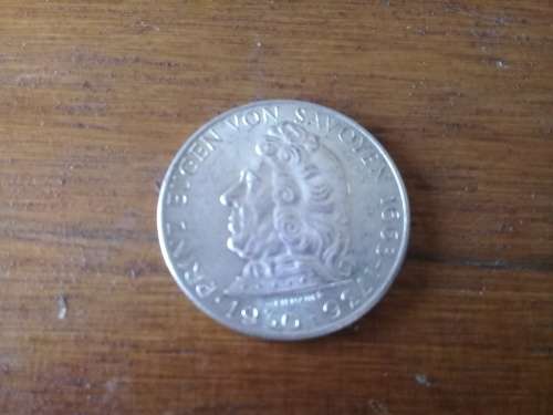1936 Austria 2 Schilling Prince Eugen of Savoy
