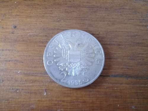 1935 Austria 2 Schilling Death of Karl Lueger