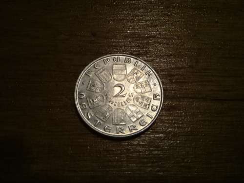 1933 Austria 2 Schilling Ignaz Seipel