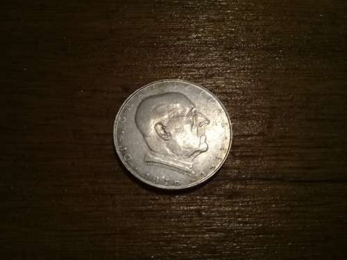 1933 Austria 2 Schilling Ignaz Seipel