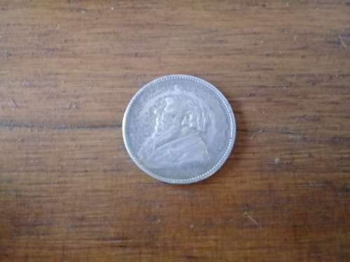 Paul Kruger ZAR : 1896 1 shilling. nice coin