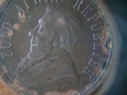 Paul Kruger ZAR : 1898 1 Penny, as per image
