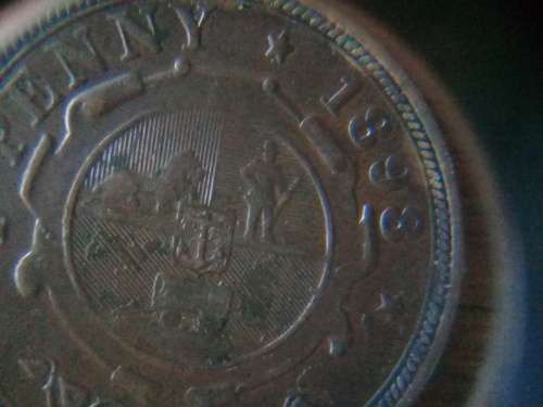 Paul Kruger ZAR : 1898 1 Penny, as per image