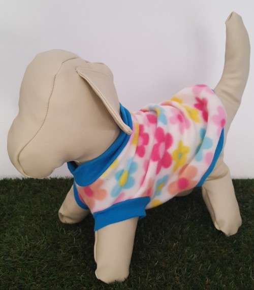Dog fleece jersey small