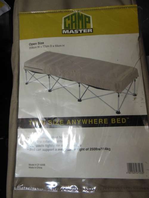 Camp Master Twin Bed
