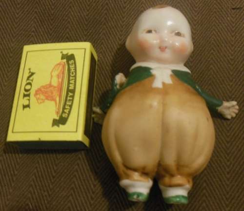 1920 Vintage Miniature Bisque Doll