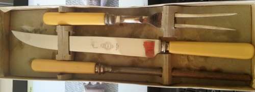 3 Piece Vintage Carving Set