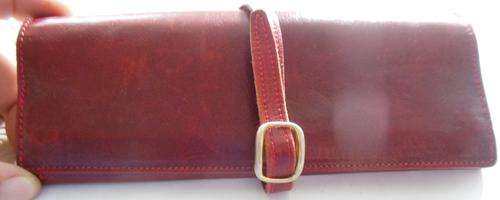 Leather Jewellery Pouch