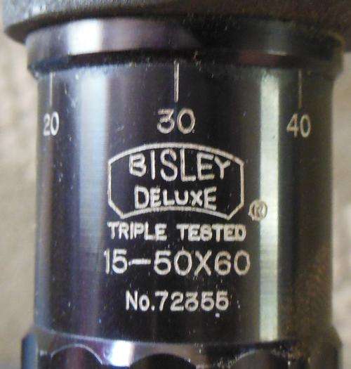 BISLEY SPOTTING SCOPE 15-50X60