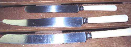 Bone handle knives