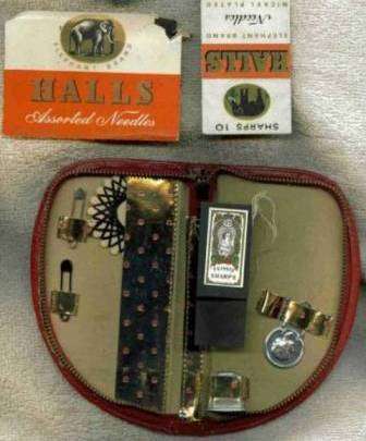 Sewing Pouch and accessories