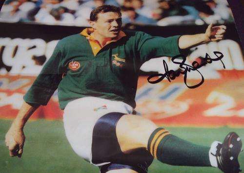 Autographed Joel Stransky Poster