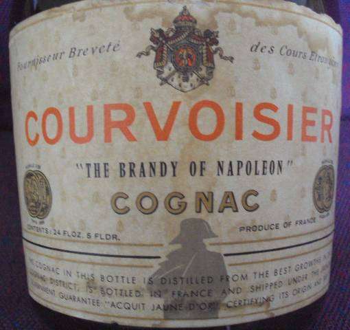 Cognac Courvoisier "The Brandy of Napoleon"