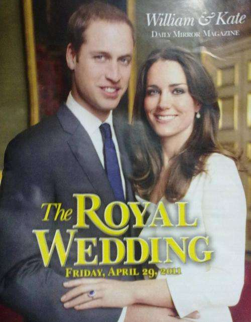 Duke and Duchess of Cambridge Royal Wedding