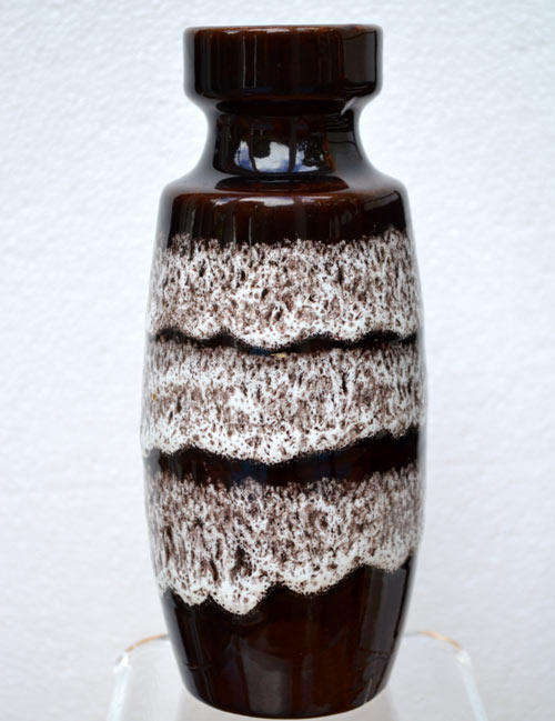 SENSATIONAL & HIGHLY COLLECTABLE RETRO `FAT LAVA` GERMAN ART POTTERY / ART CERAMICS FROM THE 1970s