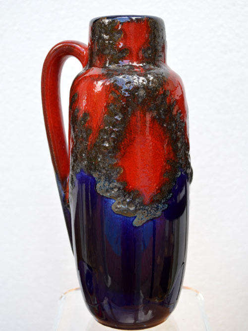 * SENSATIONAL & HIGHLY COLLECTABLE RETRO 'FAT LAVA' GERMAN ART POTTERY / ART CERAMICS FROM THE 1970s