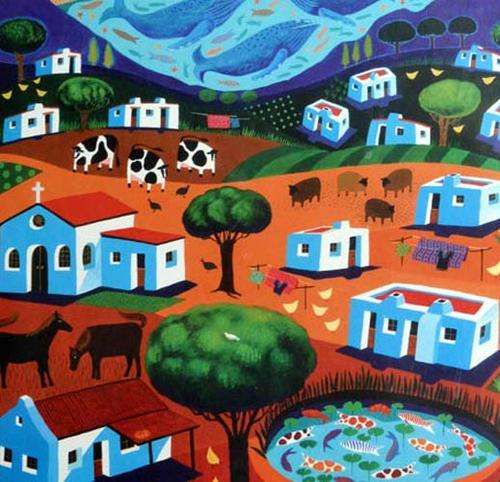 NICOLAAS MARITZ (1959-) SIGNED, FRAMED & MOUNTED