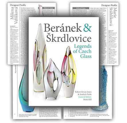 MAGNIFICENT & VERY RARE MARIA STAHLIKOVA CZECH ART GLASS VASE, DESIGNED FOR SKRDLOVICE IN 1960