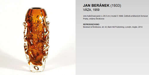 * BARGAIN!!! DAZZLING, AMBER & TRANSPARENT HEAVY SKRDLOVICE VASE, DESIGNED BY JAN BERANEK (1933-)