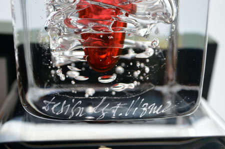 MAGNIFICENT RARE VASE/SCULPTURAL OBJECT BY FRANTISEK VIZNER (1936-2011): A UNIQUE COLLECTOR`S ITEM