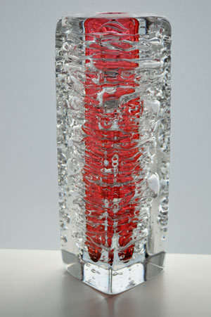 MAGNIFICENT RARE VASE/SCULPTURAL OBJECT BY FRANTISEK VIZNER (1936-2011): A UNIQUE COLLECTOR`S ITEM