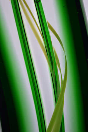 DAZZLINGLY BEAUTIFUL & HEAVY EMERALD VASE, DESIGNED BY MR PAVEL HAVELKA (1969-)
