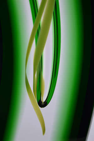DAZZLINGLY BEAUTIFUL & HEAVY EMERALD VASE, DESIGNED BY MR PAVEL HAVELKA (1969-)