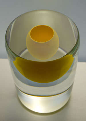 Magnificent very rare sculptural vase by Frantisek Vizner (1936-2011): A unique collector's item