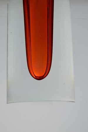 DAZZLINGLY BEAUTIFUL & HEAVY CZECH VASE, DESIGNED, SIGNED & MADE BY ALES VALNER